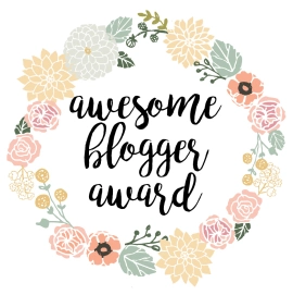 The awesome Blogger Award